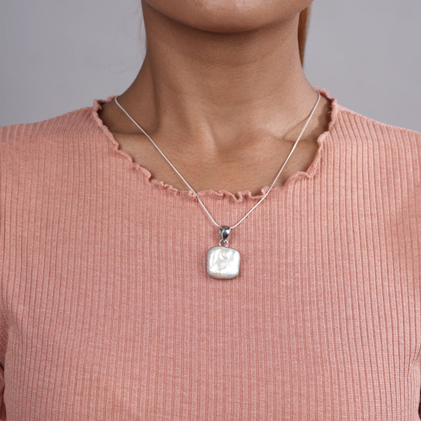 Pearl Bomb Pendant - 925 Silver Jewellery