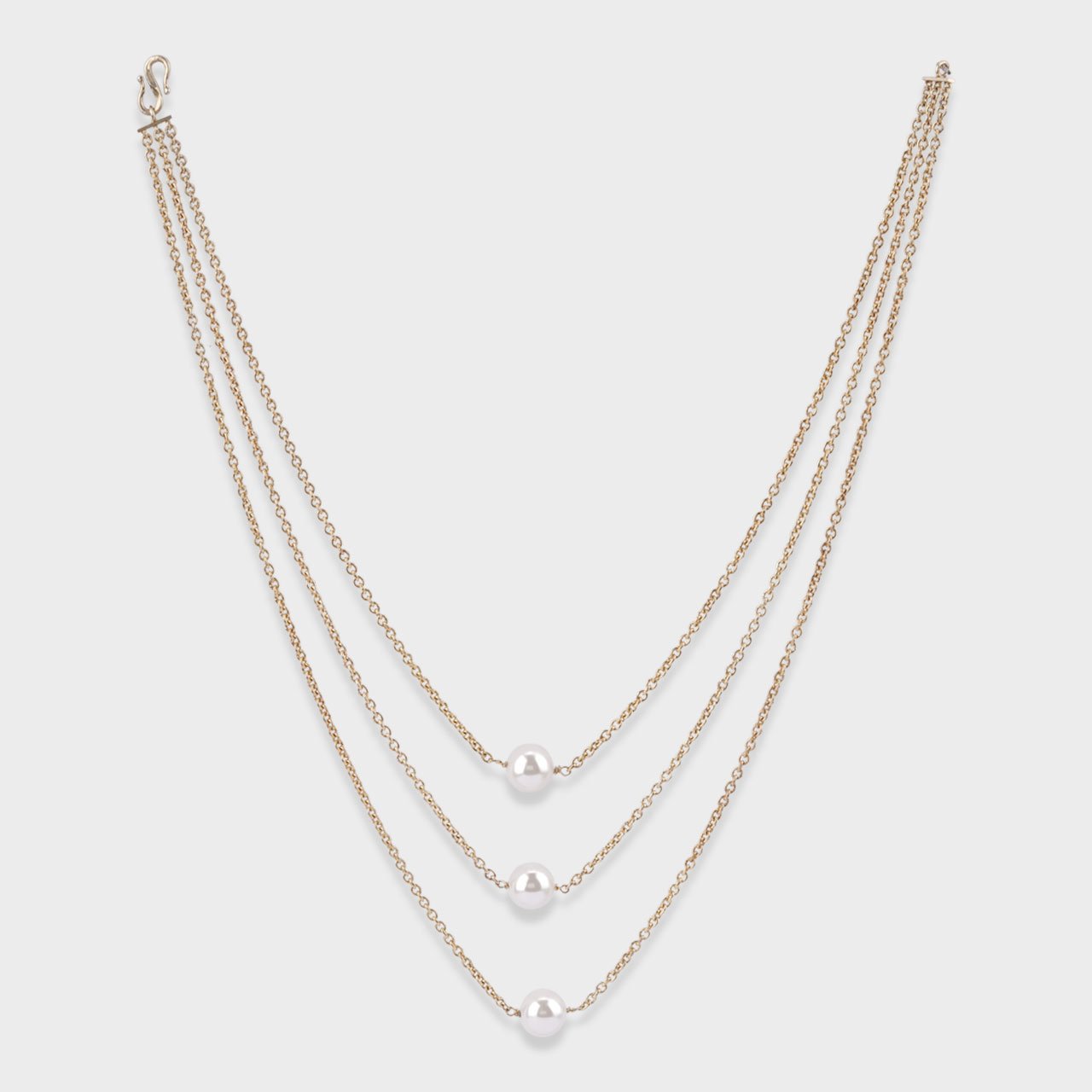 Pearl Fall Chain - 930 Recycled Silver