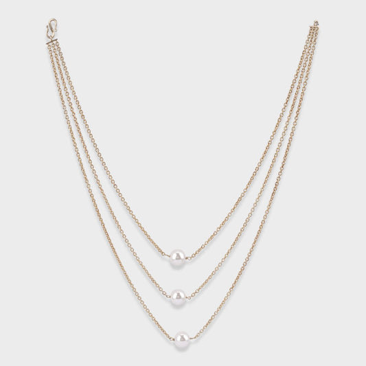 Pearl Fall Chain - 930 Recycled Silver