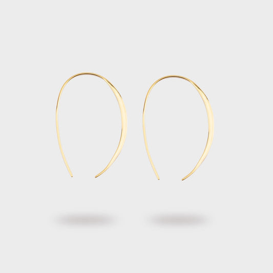Regal Svelte Hoop Earring