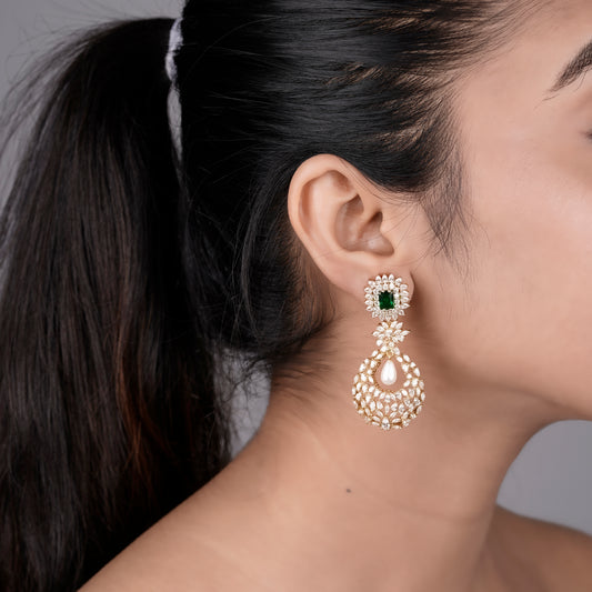 Royal Drop Earrings - 930 Recycled Silver