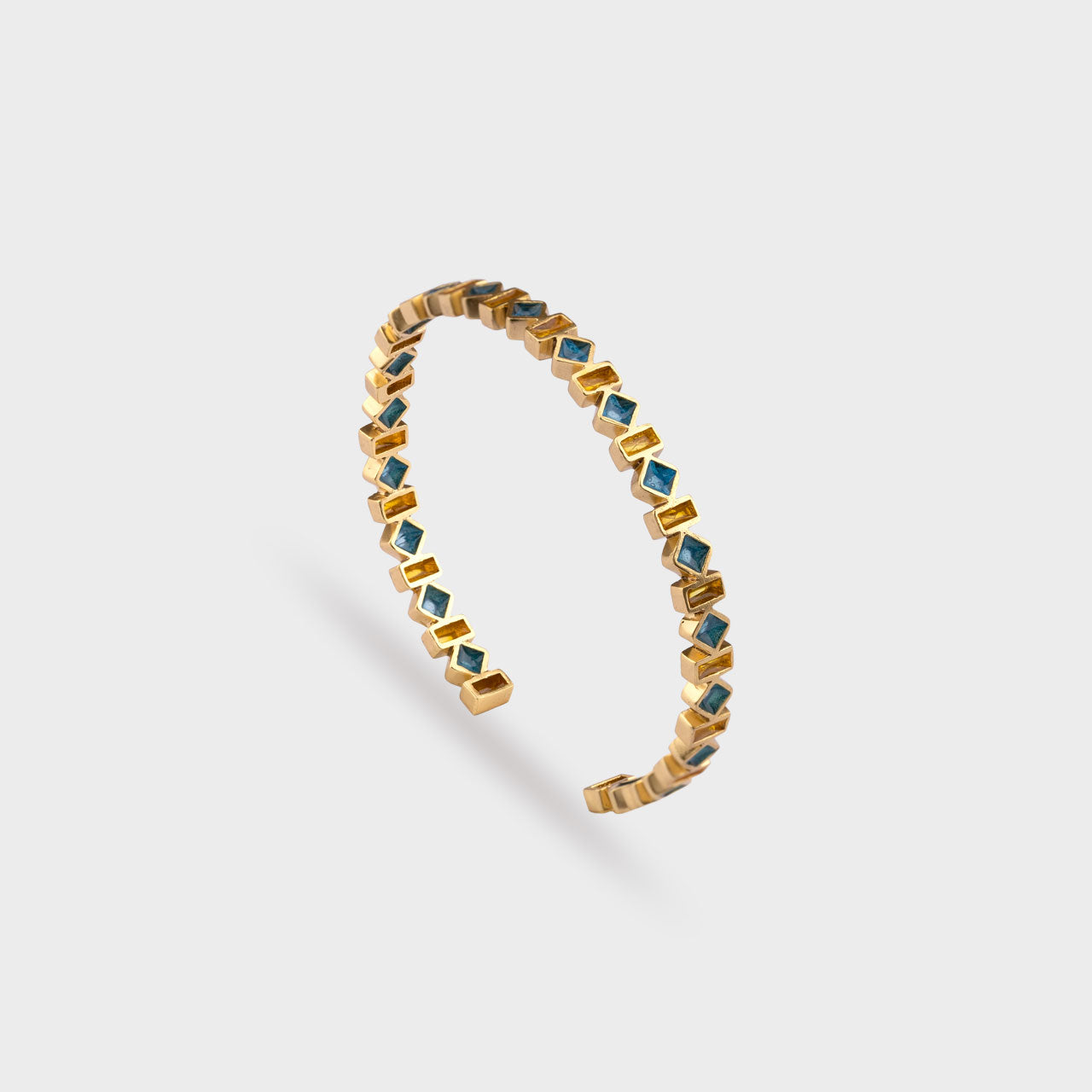 Sky Bangle - Gold Coated