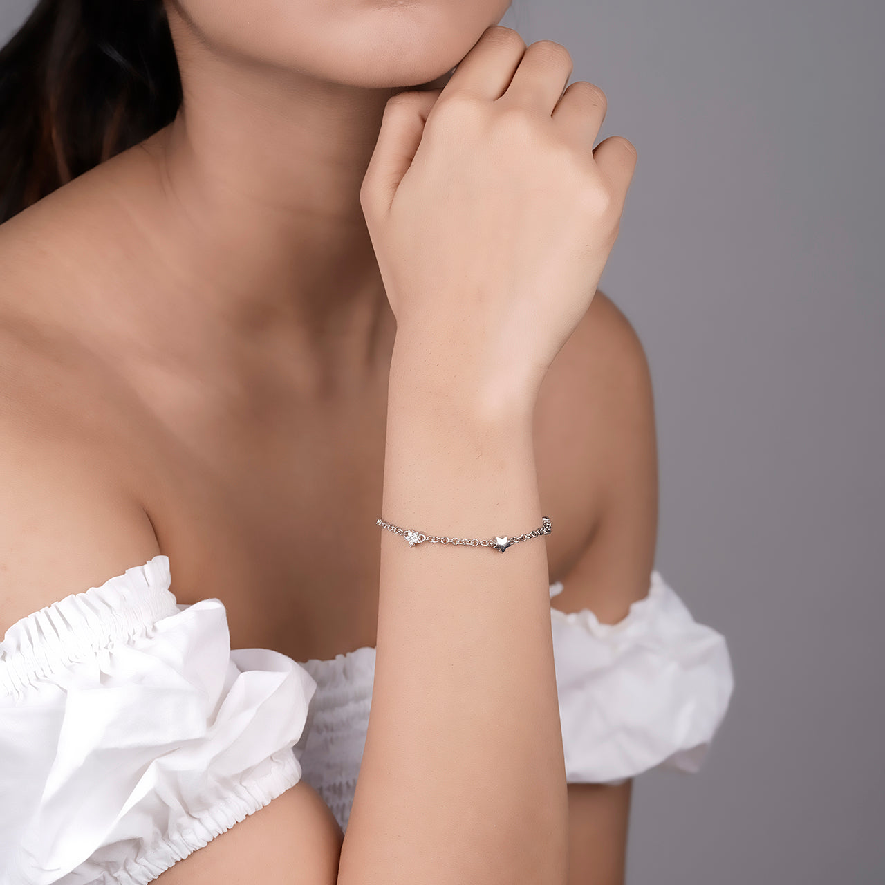 Star Shine Bracelet - 930 Recycled Silver