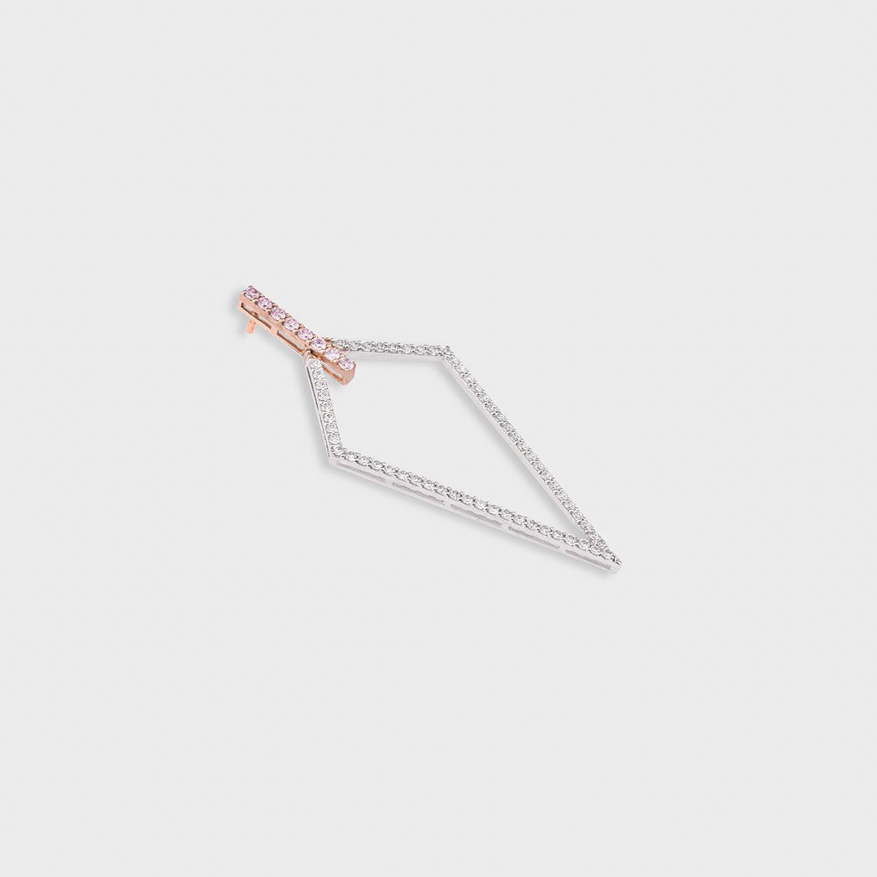 Studded Dangle Pair - 930 Recycled Silver