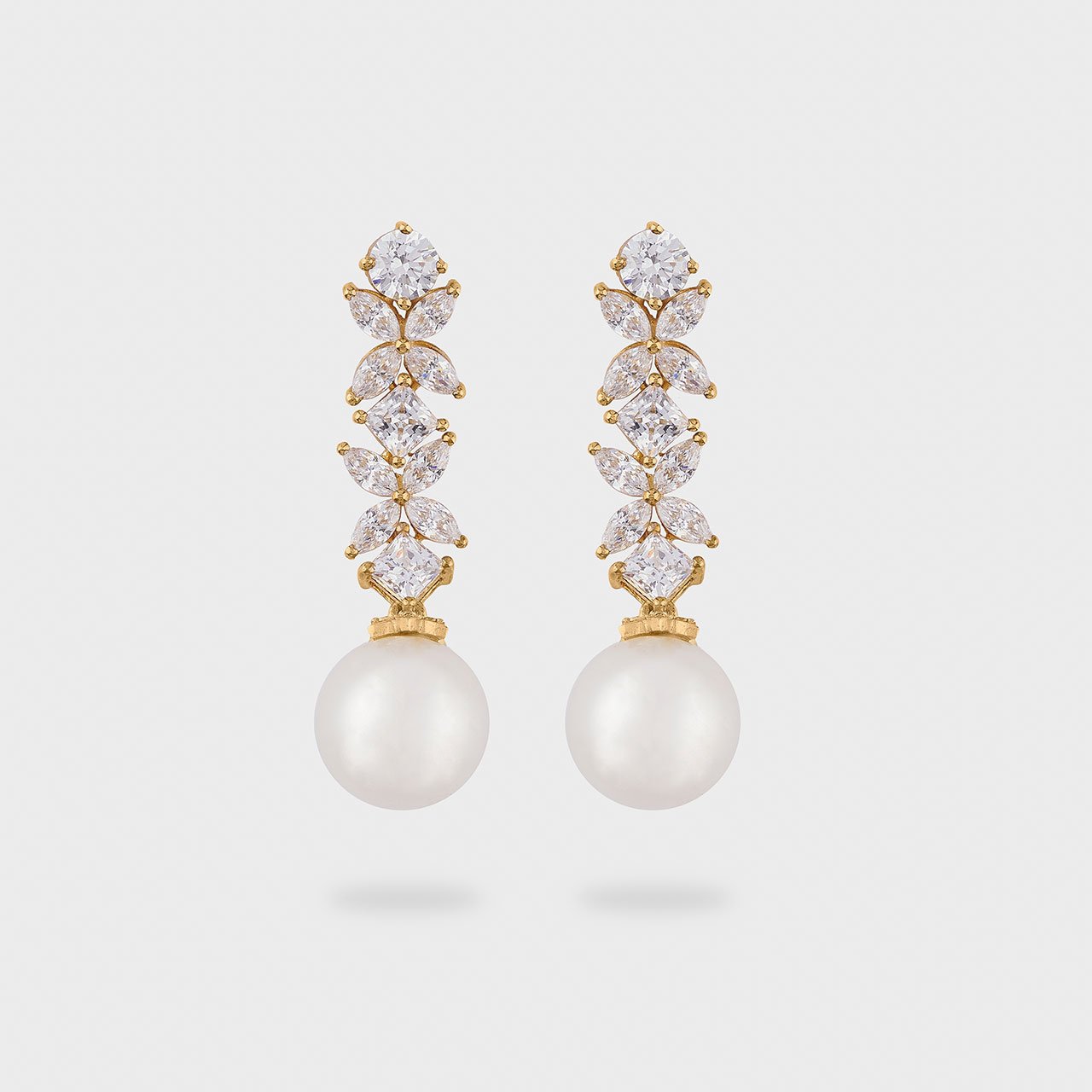 Swarovski Pearl Dangle - 930 Recycled Silver