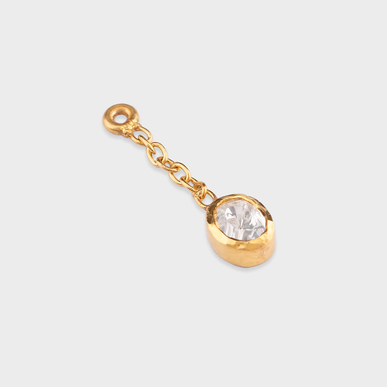 Trinity Hoop - Gold Plated 925 Silver